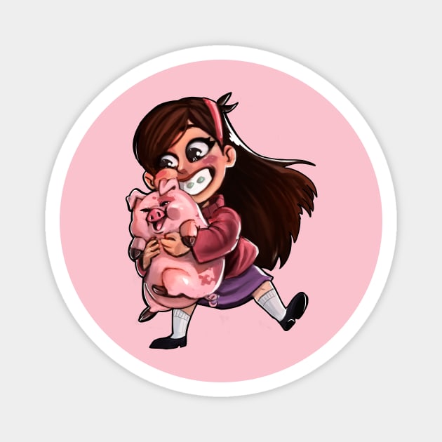 MABEL and WADDLES Magnet by InodaiStore!